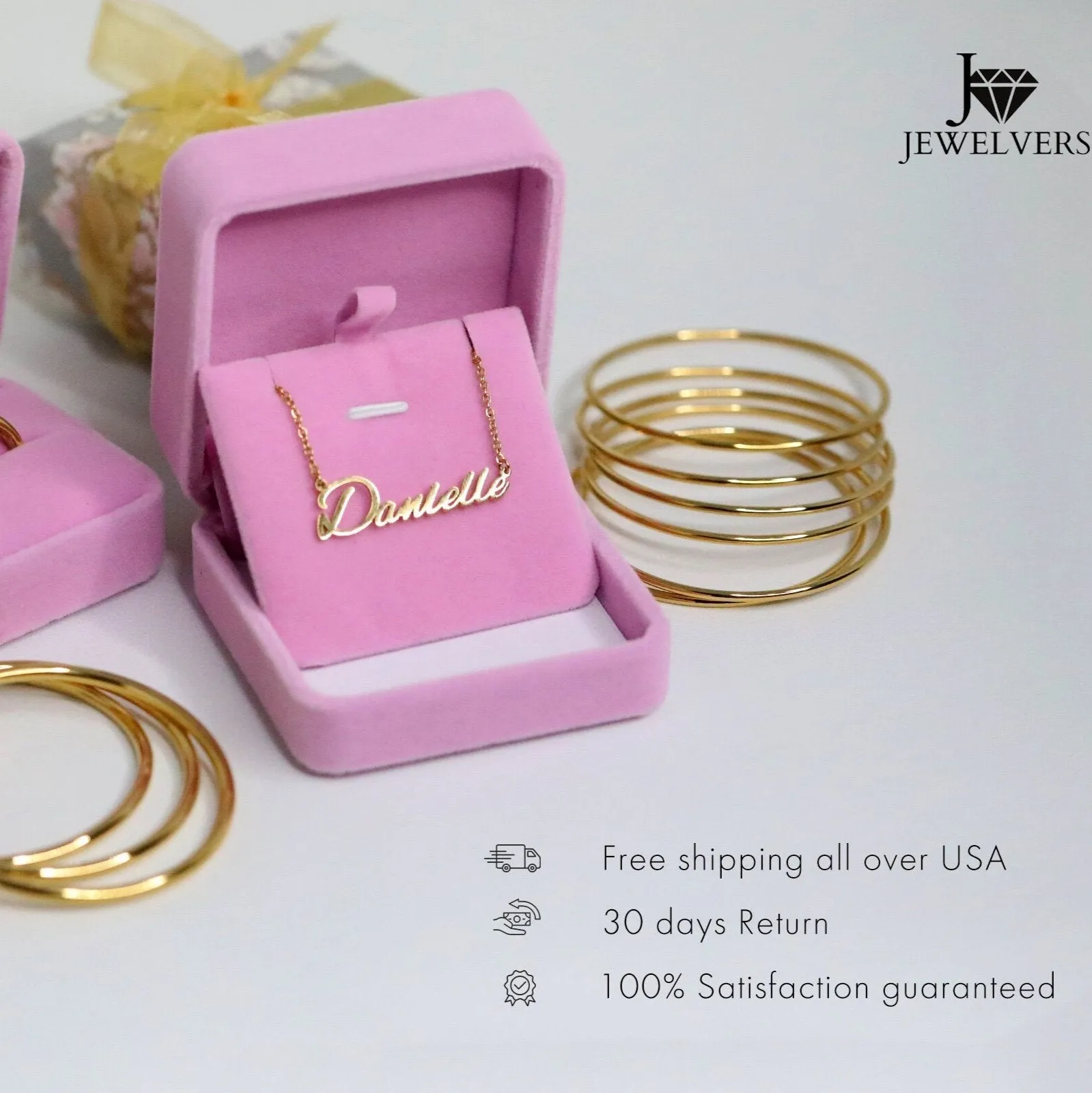 18K Gold-Filled Open Stud Earrings