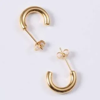 18K Gold-Filled Open Stud Earrings