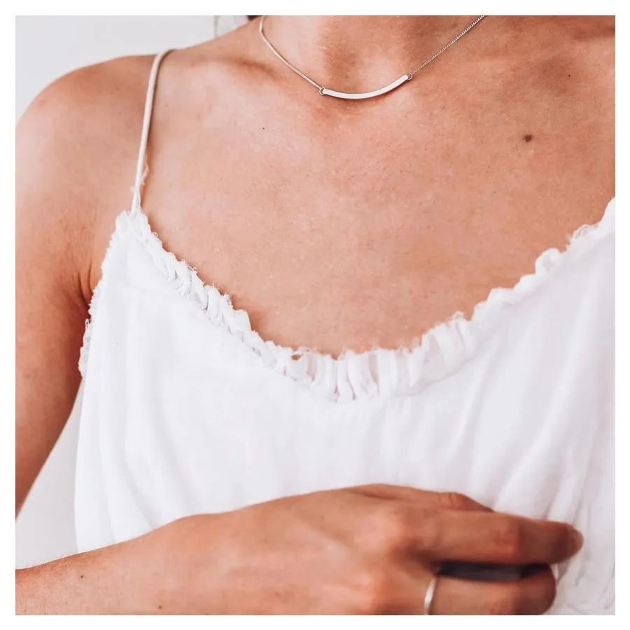 All Bar None Choker Necklace - Gold
