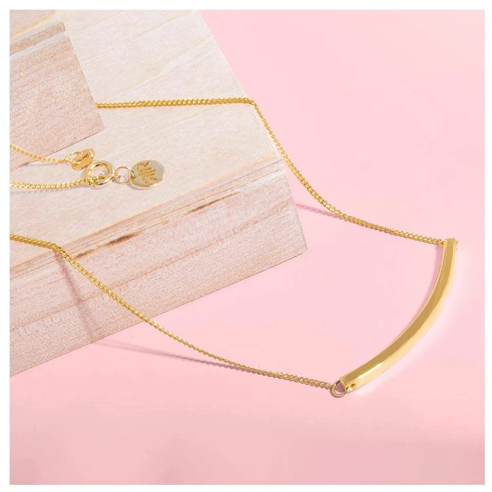 All Bar None Choker Necklace - Gold
