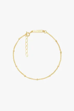 Armband Stud chain bracelet gold | wildthings