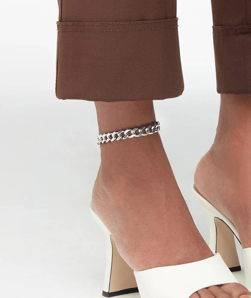 Bold Cuban Link Anklet