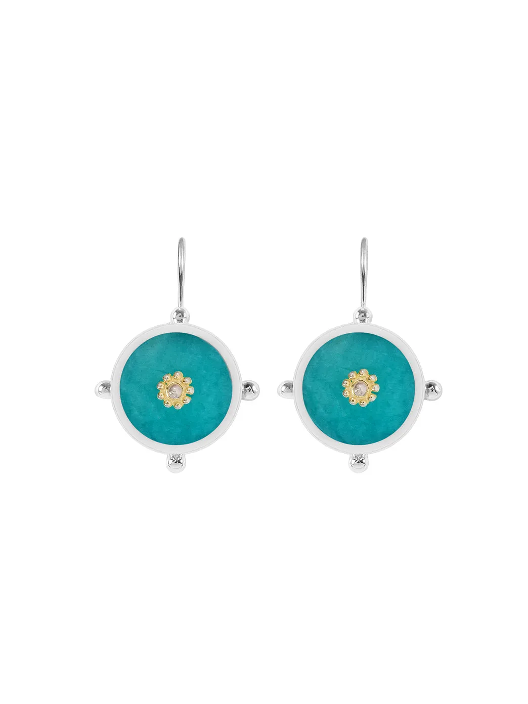 Button Earrings