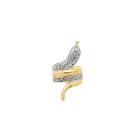 CZ Snake Ring (D88)