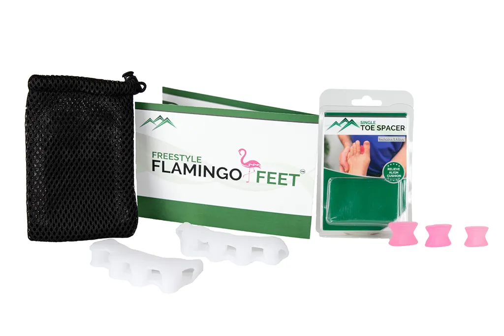 Flamingo Feet Toe Spreaders   Spacers Bundle