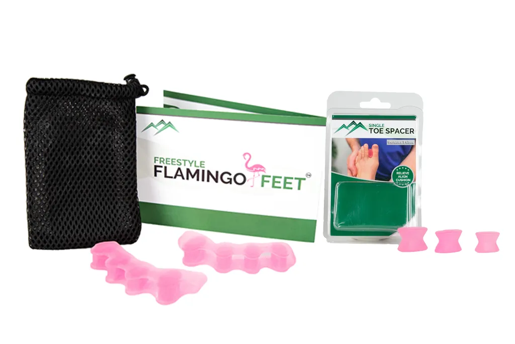 Flamingo Feet Toe Spreaders   Spacers Bundle