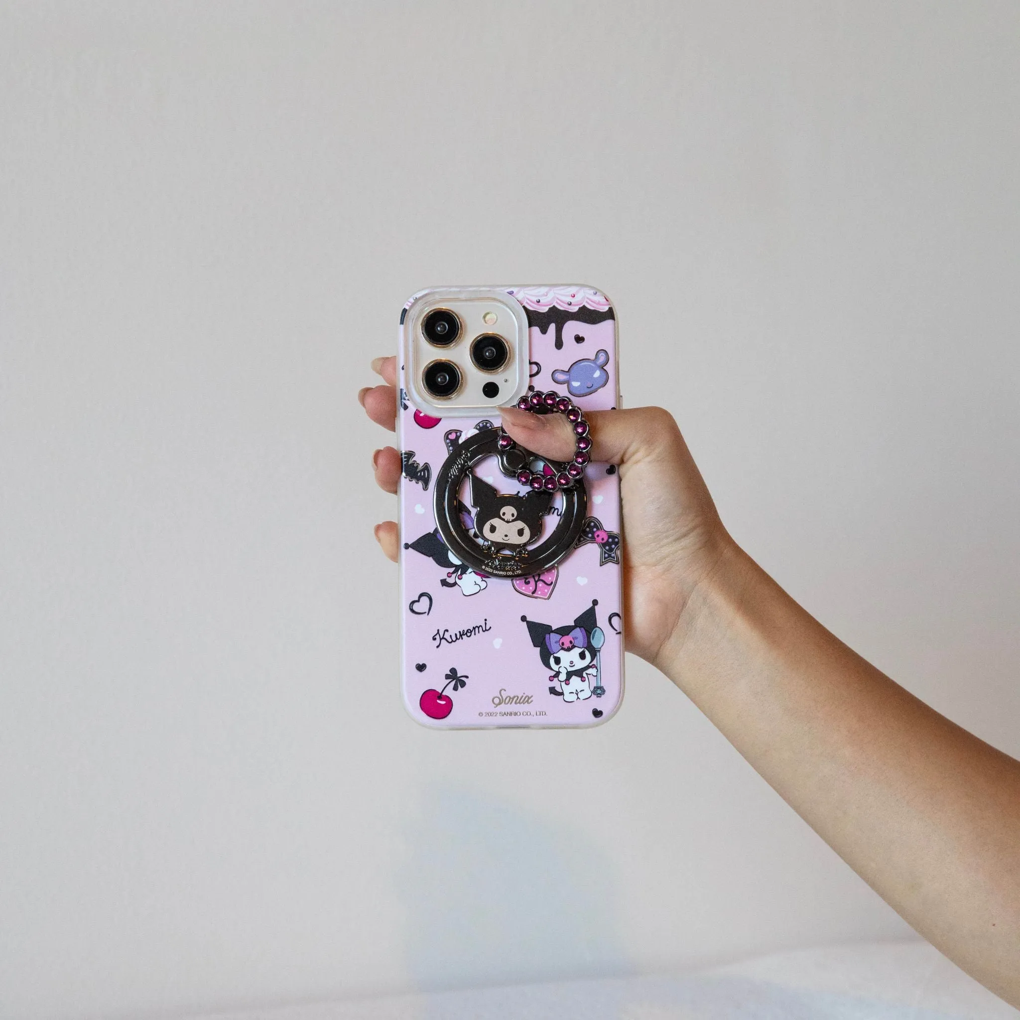 Kuromi™ Magnetic Removable Phone Ring