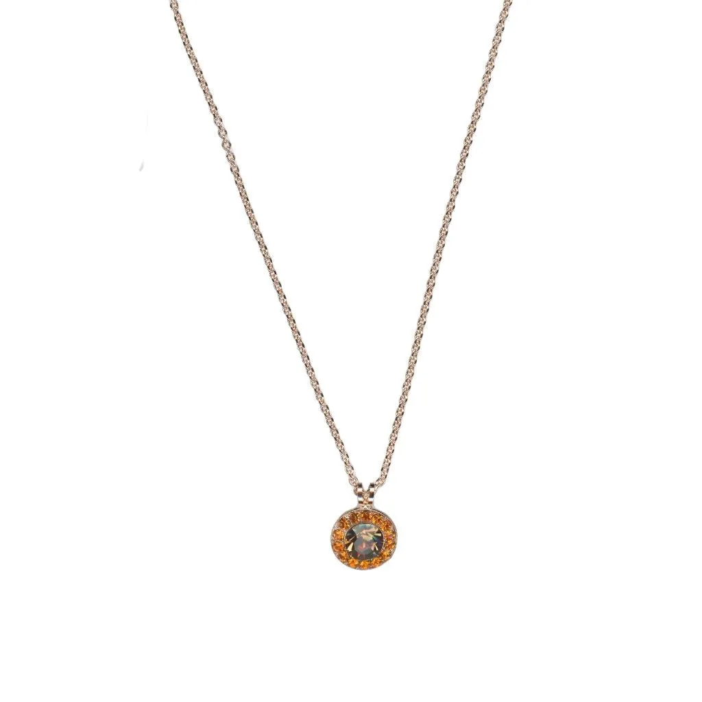 Large Halo Pendant in "Pumpkin Spice" *Custom*