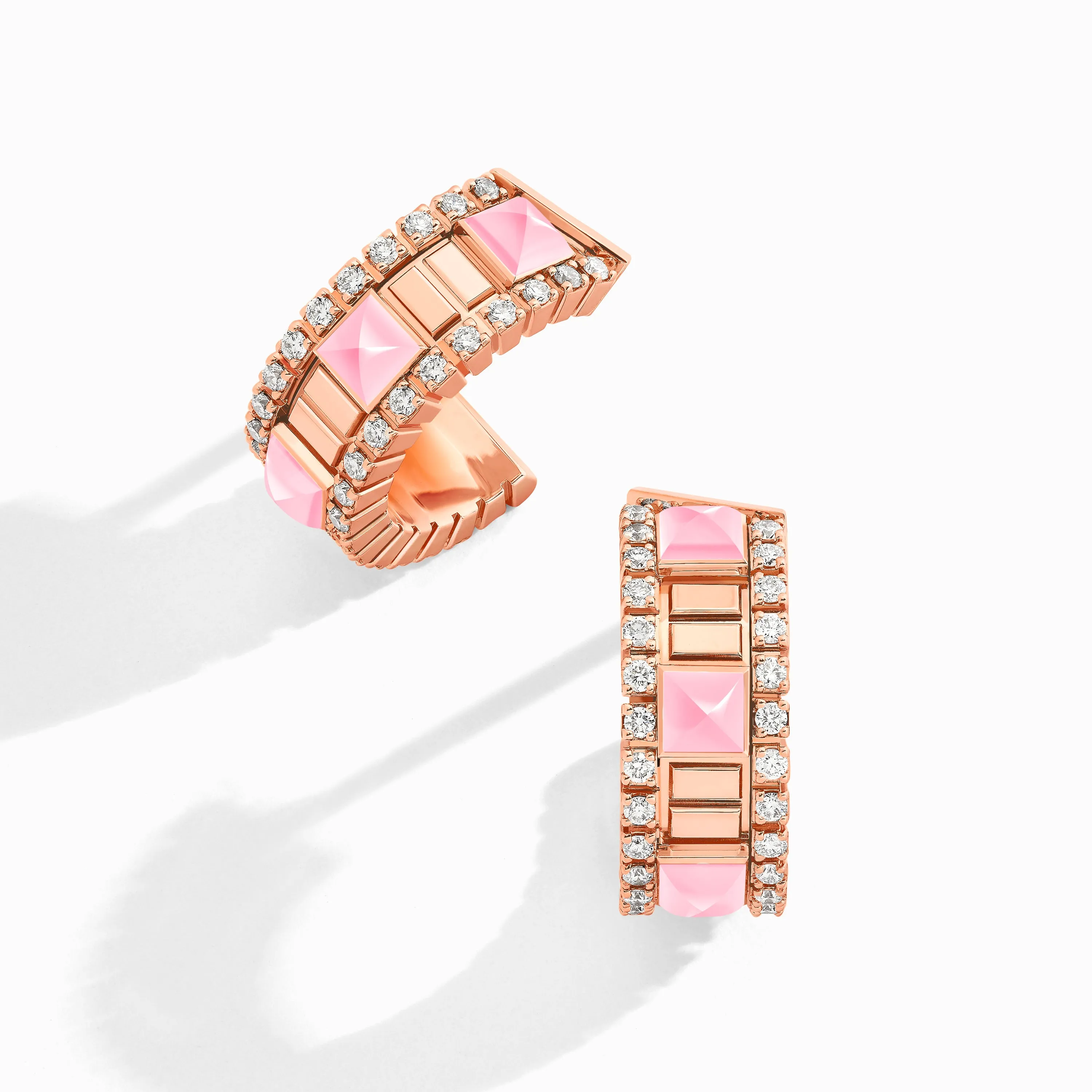 LIFE Diamond Mini Hoop Earrings