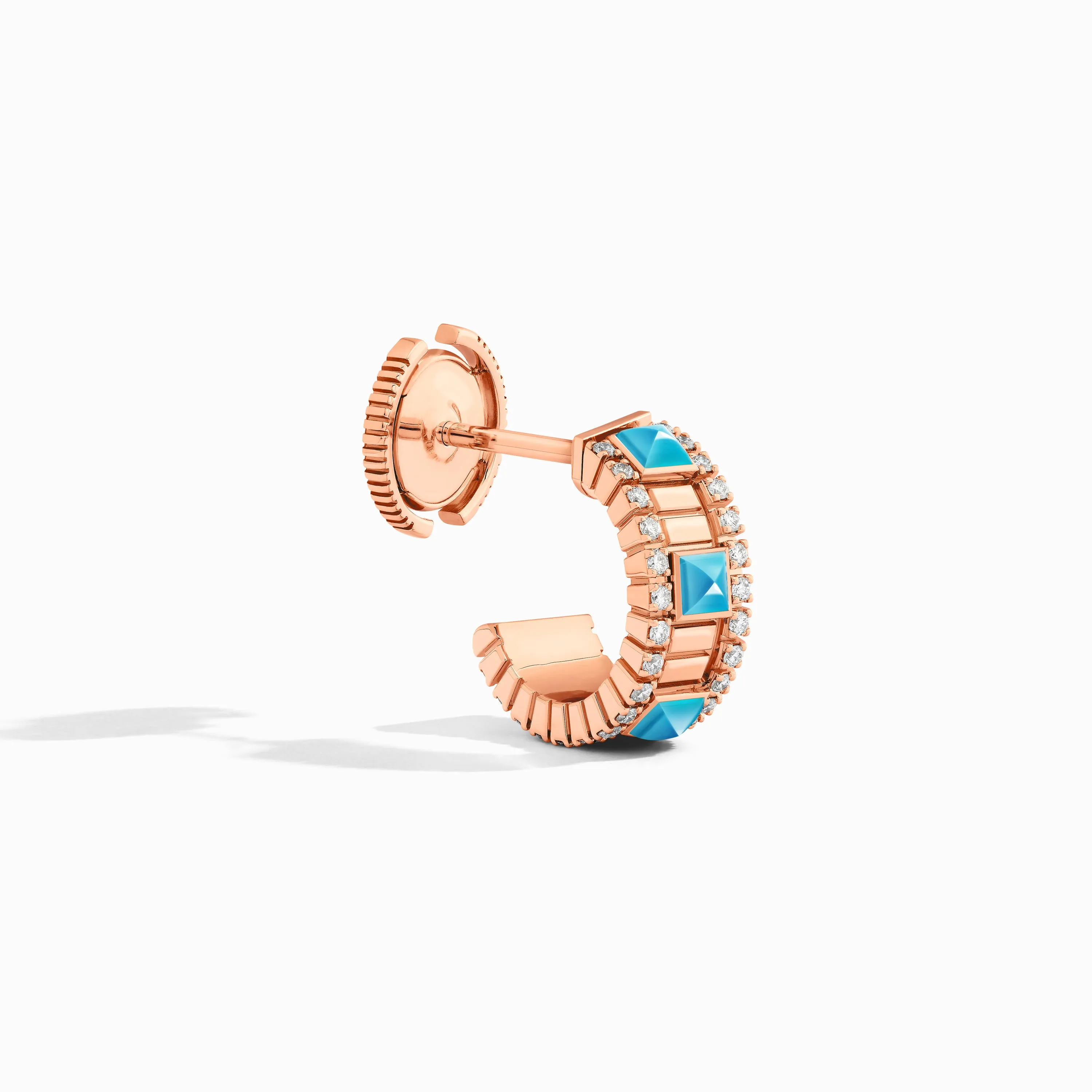 LIFE Diamond Mini Hoop Earrings