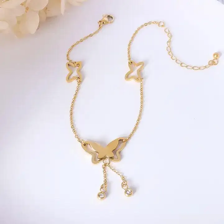 Pattam Poochi Anklet