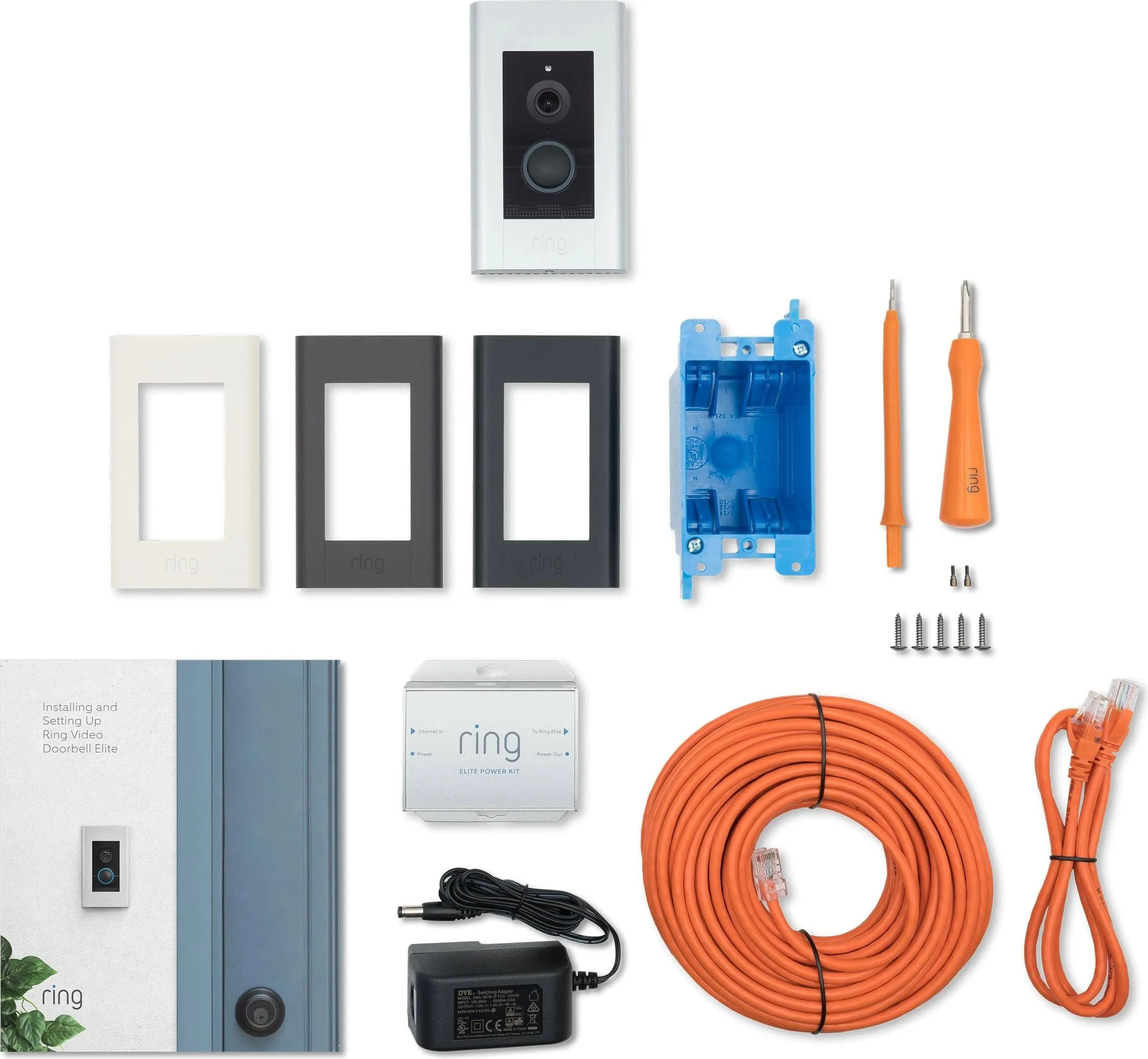 Ring Video Doorbell Elite - Smart Doorbell