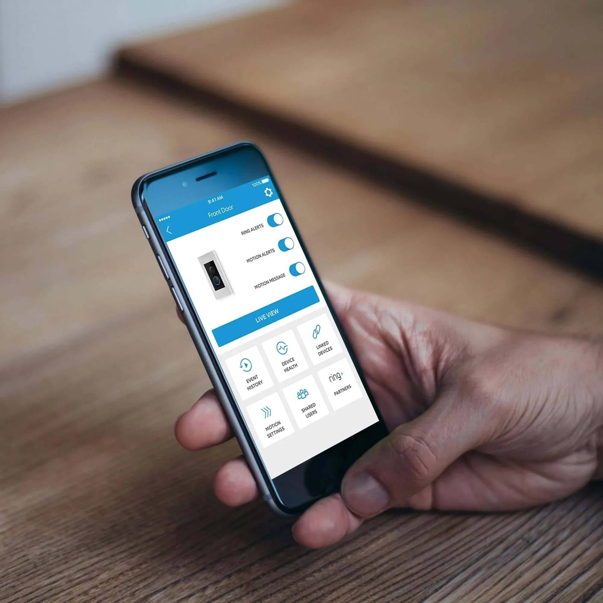 Ring Video Doorbell Elite - Smart Doorbell
