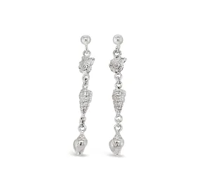 Sea Shell Drop Earrings