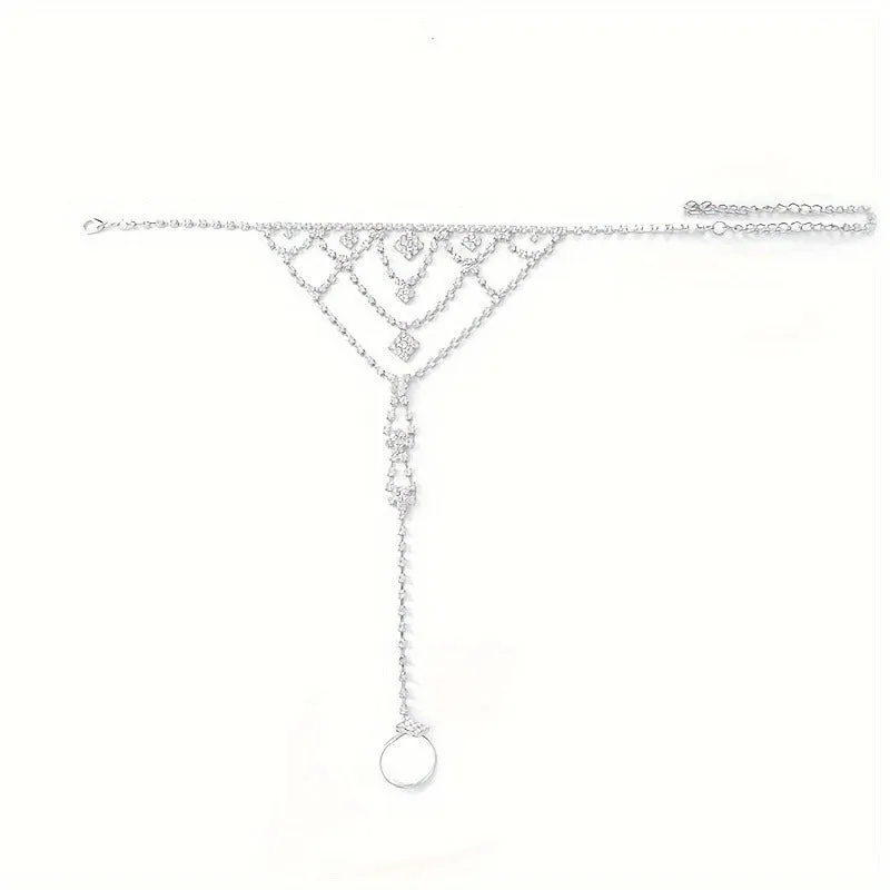 Simple Cute Beach Fashion Toe Ring Anklet Jewelry