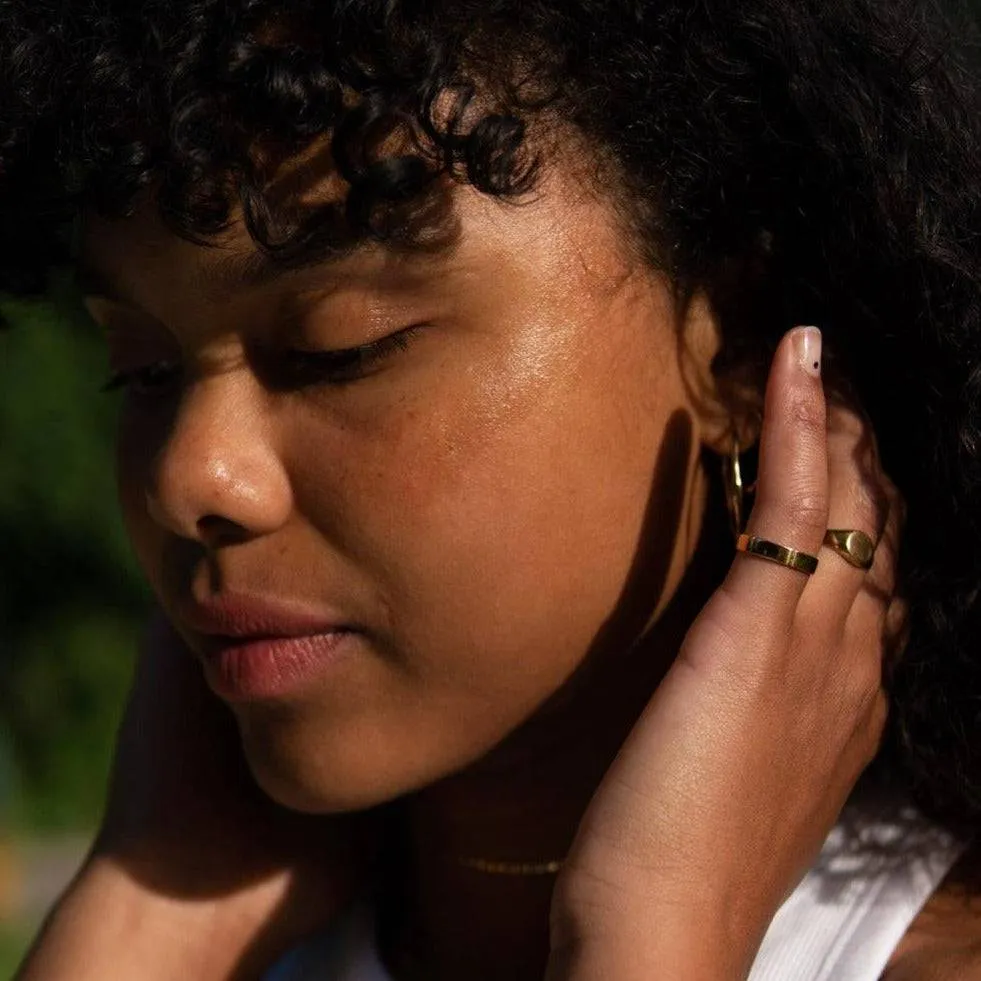 THE IMANI RING - Solid 14k gold