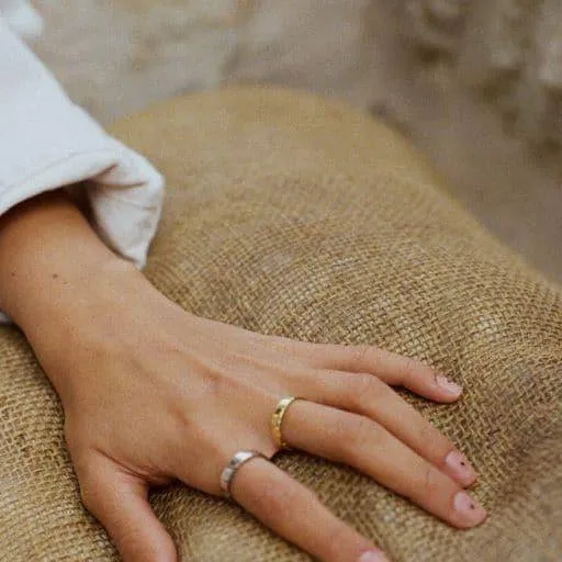 THE IMANI RING - Solid 14k gold