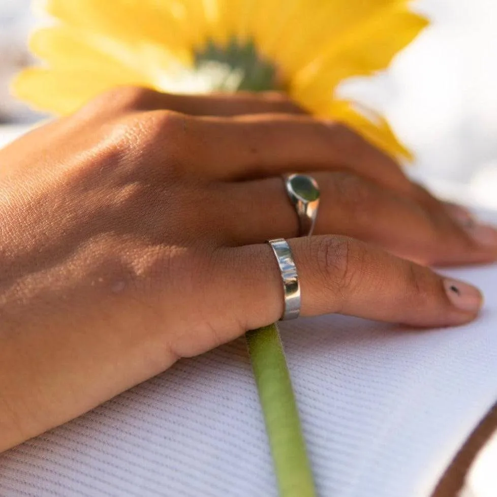THE IMANI RING - Solid 14k gold