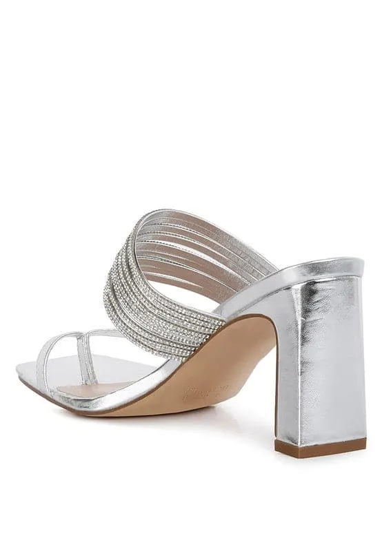 Tranquil Summer Mid Block Heel Sandals - 4 Colors