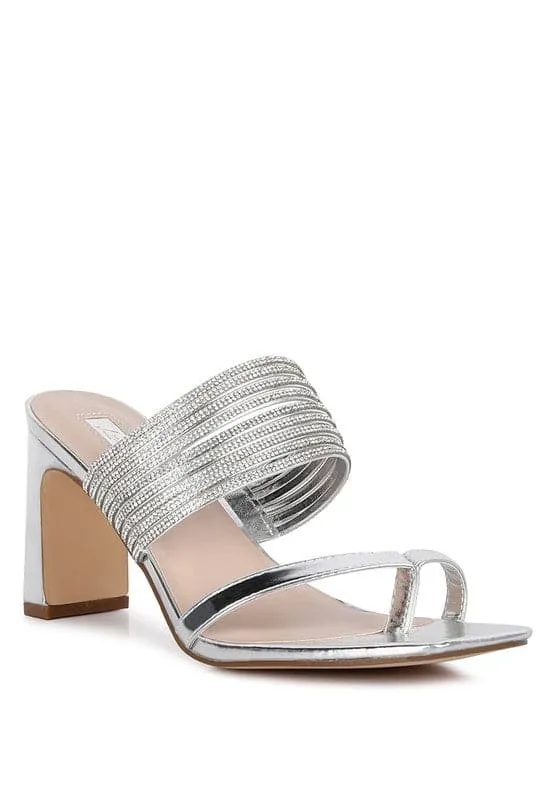 Tranquil Summer Mid Block Heel Sandals - 4 Colors