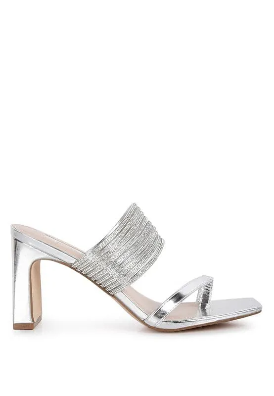 Tranquil Summer Mid Block Heel Sandals - 4 Colors
