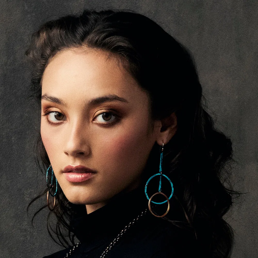 Turquoise Sea Cirque Earrings