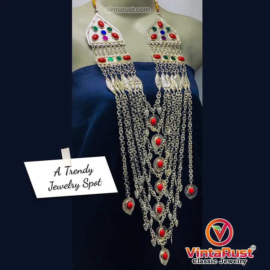Vintage Multilayer Massive Bib Necklace