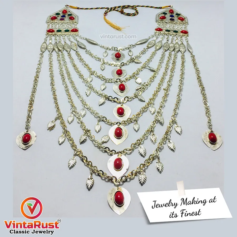 Vintage Multilayer Massive Bib Necklace
