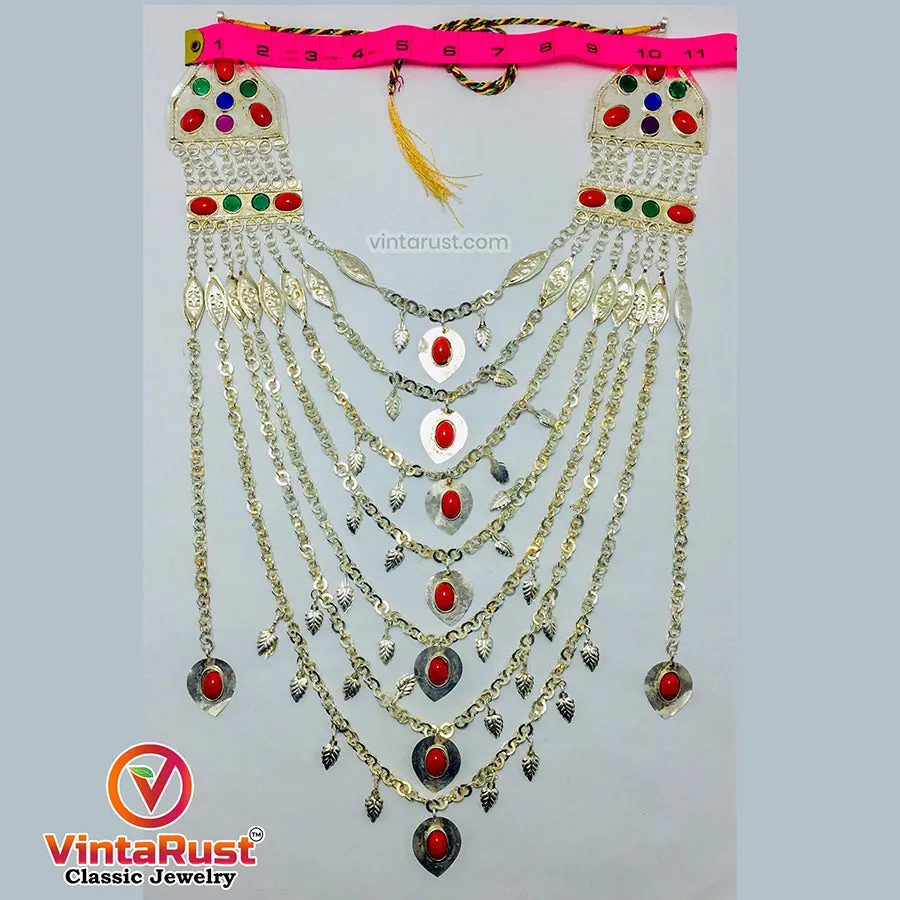 Vintage Multilayer Massive Bib Necklace