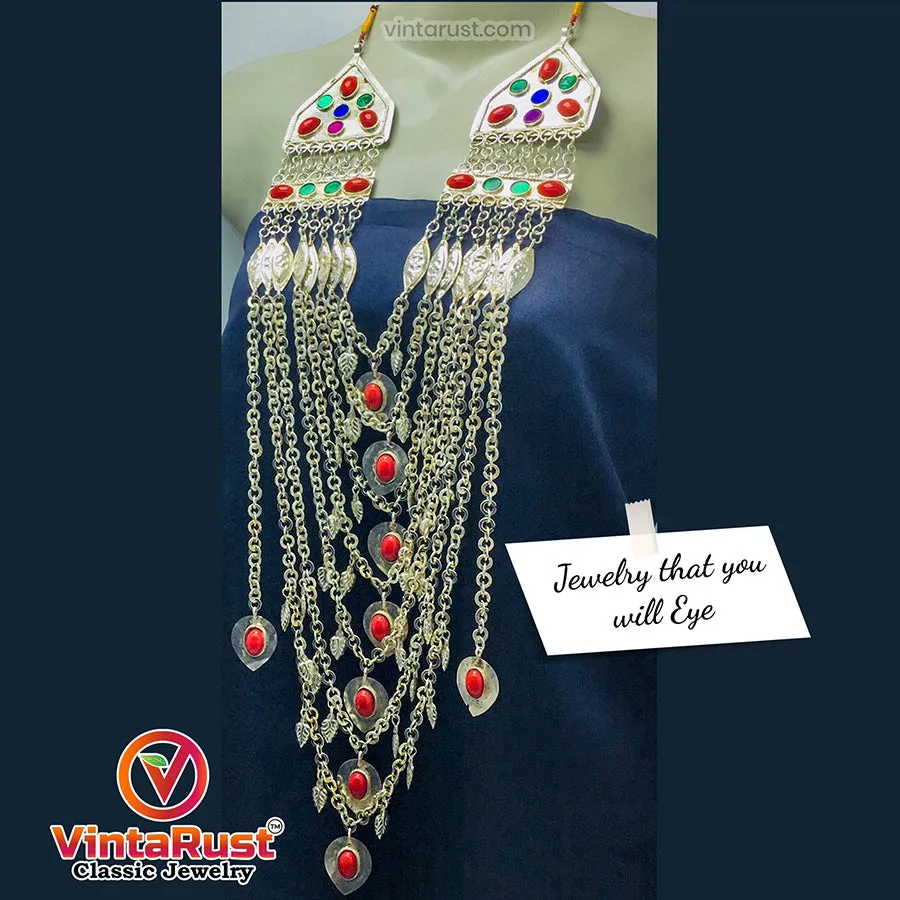 Vintage Multilayer Massive Bib Necklace